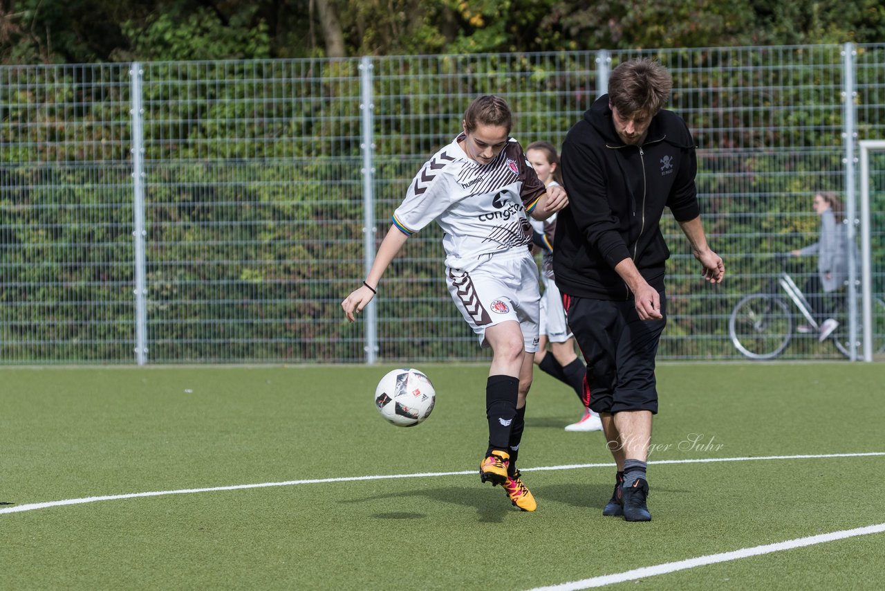 Bild 208 - B-Juniorinnen Wedel - St. Pauli : Ergebnis: 1:2